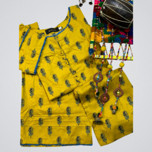 ZUBEDA 2 Piece Printed Cotton Suit