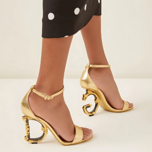 Luxe Crystal Accent Party Heels