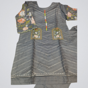 Doria Lawn Cotton Front Pockets Shirts