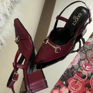 Goraci Chain Block Heel